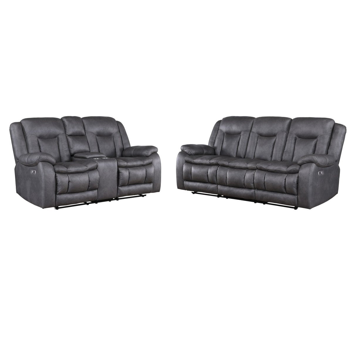 Morello - Reclining Living Room Set Reclining Sofas & Loveseats by New Classic - Walls Furniture & Mattress