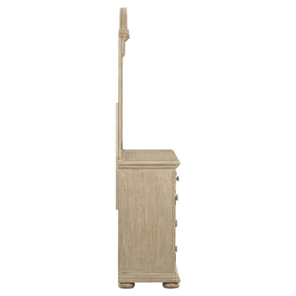 Summer House - Dresser & Mirror - Sand Dune Dresser & Mirror by Liberty Furniture - Walls Furniture & Mattress