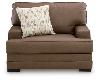 VillaCourt - Caramel - Chair And A Half Arm Chairs by Benchcraft® - Walls Furniture & Mattress