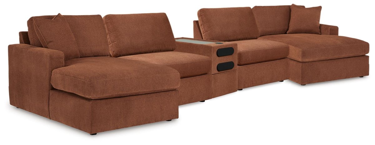 Modmax - Sectional - Spice Stationary Sectionals by Signature Design by Ashley® - Walls Furniture & Mattress