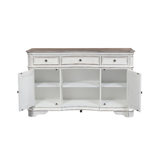 Magnolia Manor - Server - White Servers by Liberty Furniture - Walls Furniture & Mattress