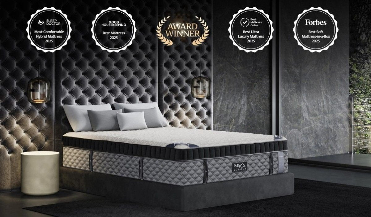 Puffy Monarch Cal King Mattress Hybrid Hybrid Mattresses by Puffy - Walls Furniture & Mattress