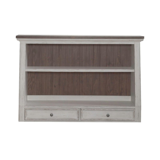 River Place - Angled Server Hutch - White Hutches by Liberty Furniture - Walls Furniture & Mattress