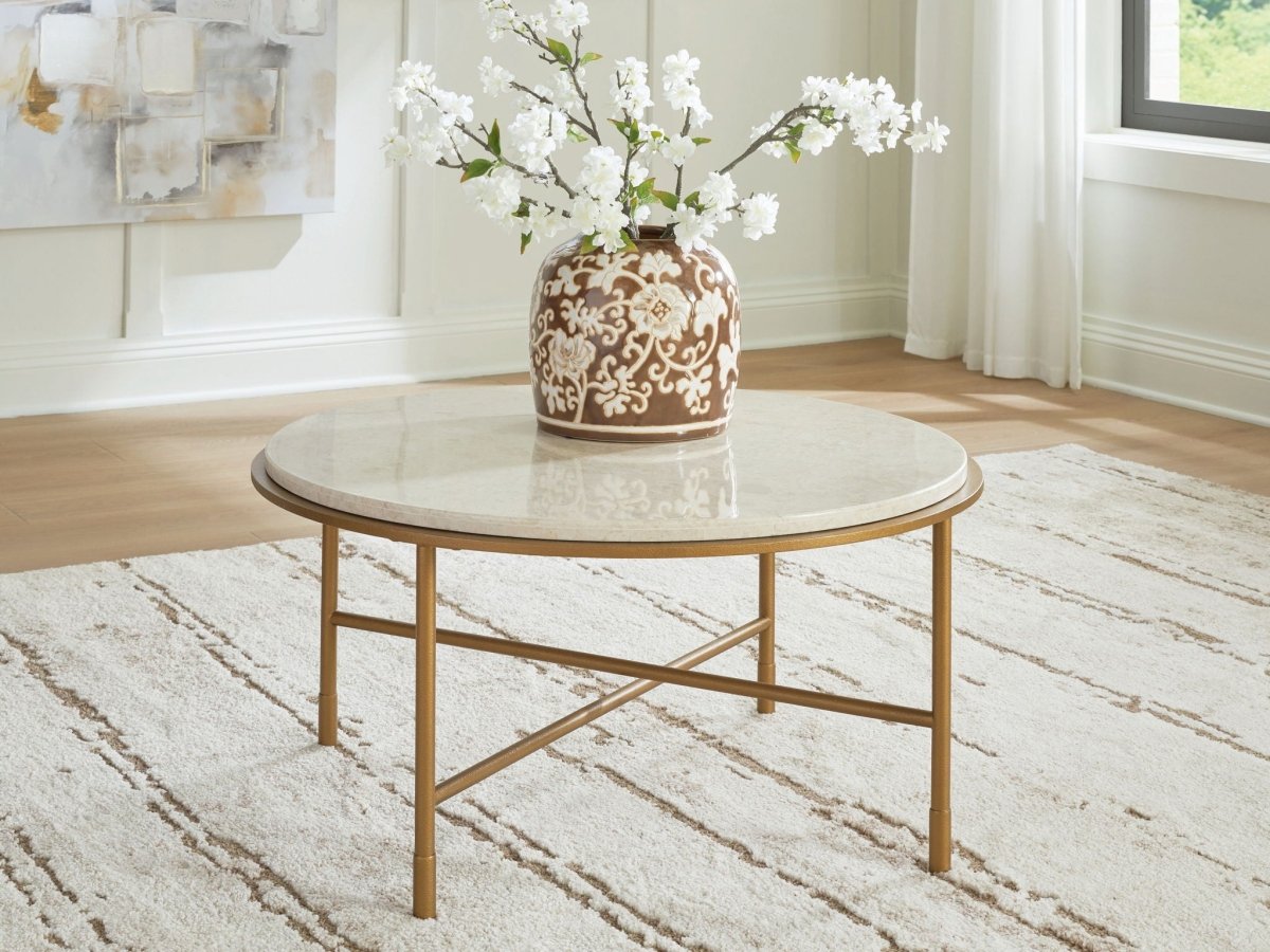 Alben - Round Table End Tables by Signature Design by Ashley® - Walls Furniture & Mattress