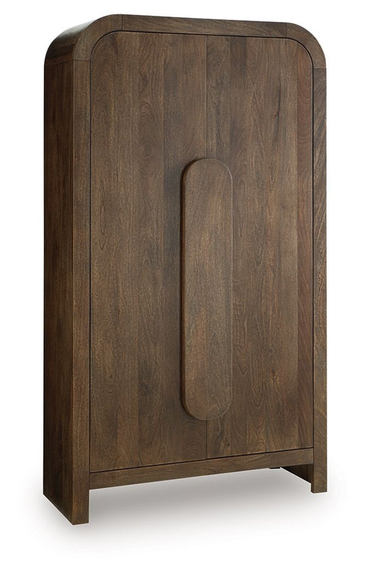 Thoren - Medium Brown - Accent Cabinet Accent Cabinets by Signature Design by Ashley® - Walls Furniture & Mattress