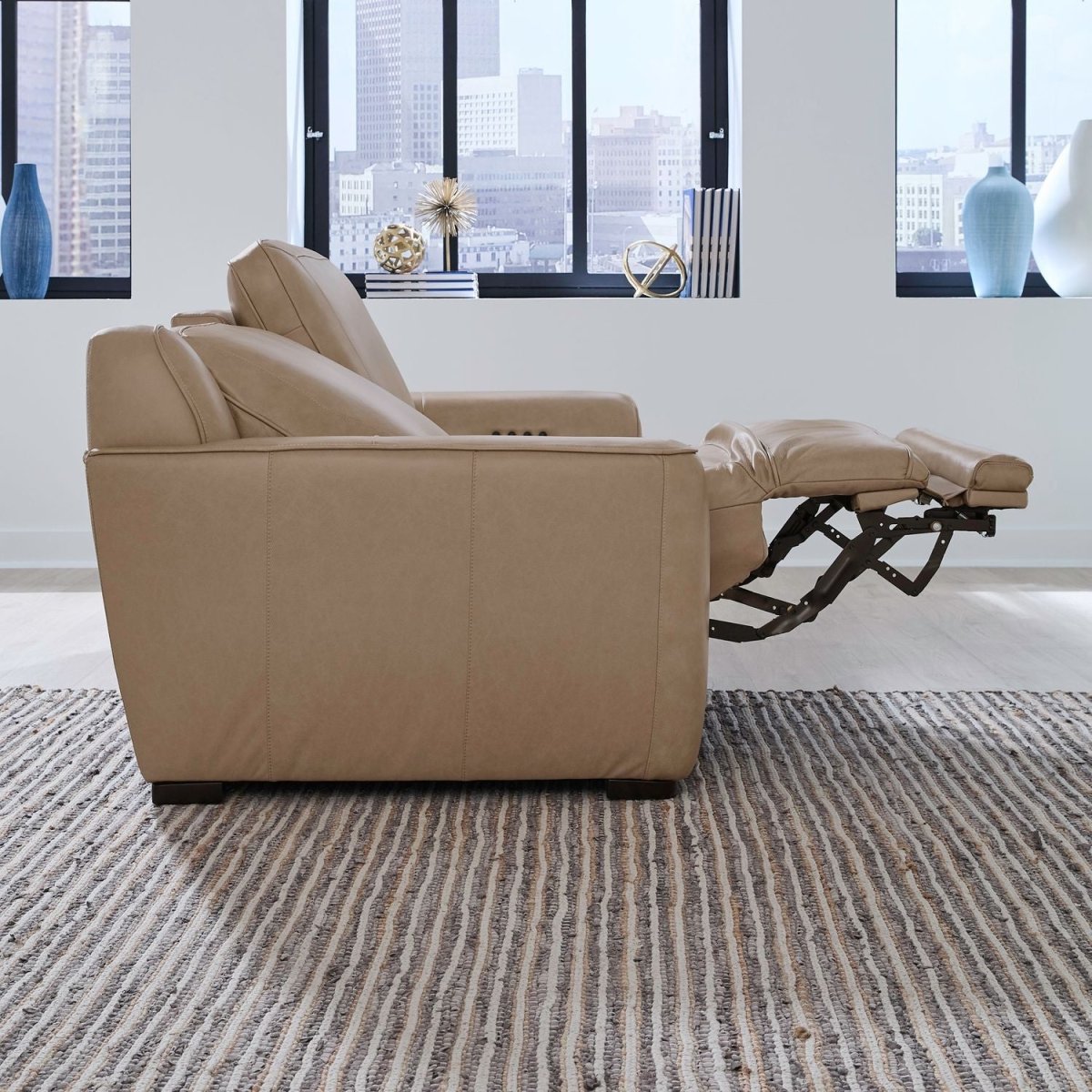 Blake - Living Room Sectional Reclining Sectionals by Liberty Furniture - Walls Furniture & Mattress