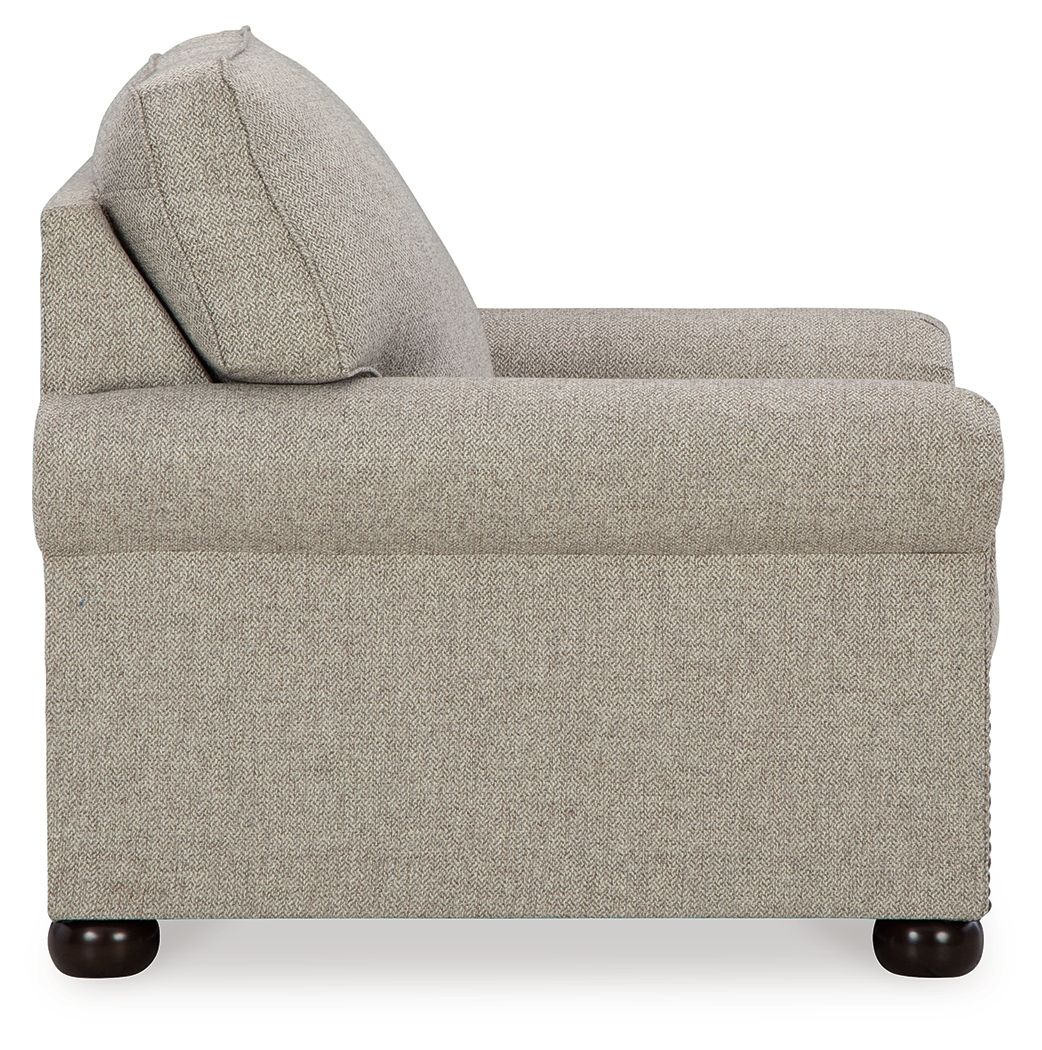 Gaelon - Living Room Set Stationary Chair & Ottoman by Signature Design by Ashley® - Walls Furniture & Mattress