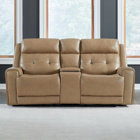 Carrington - Loveseat With Console P3 & ZG Reclining Loveseats by Liberty Furniture - Walls Furniture & Mattress