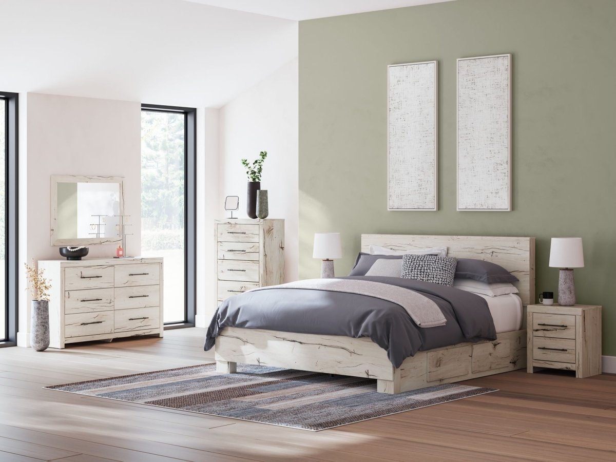 Lawroy - Storage Bedroom Set 8 + Piece Bedroom Sets by Benchcraft® - Walls Furniture & Mattress