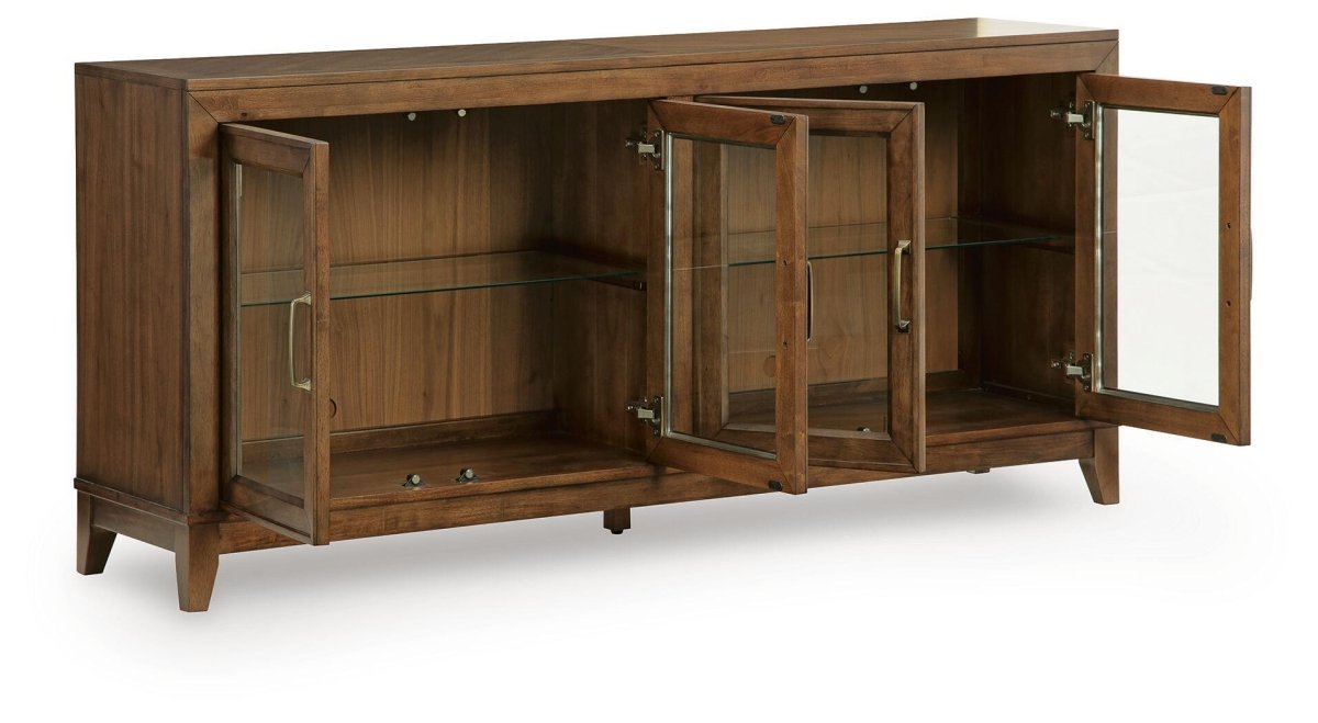 Annswick - Accent Cabinet - Medium Brown Accent Cabinets by Signature Design by Ashley® - Walls Furniture & Mattress