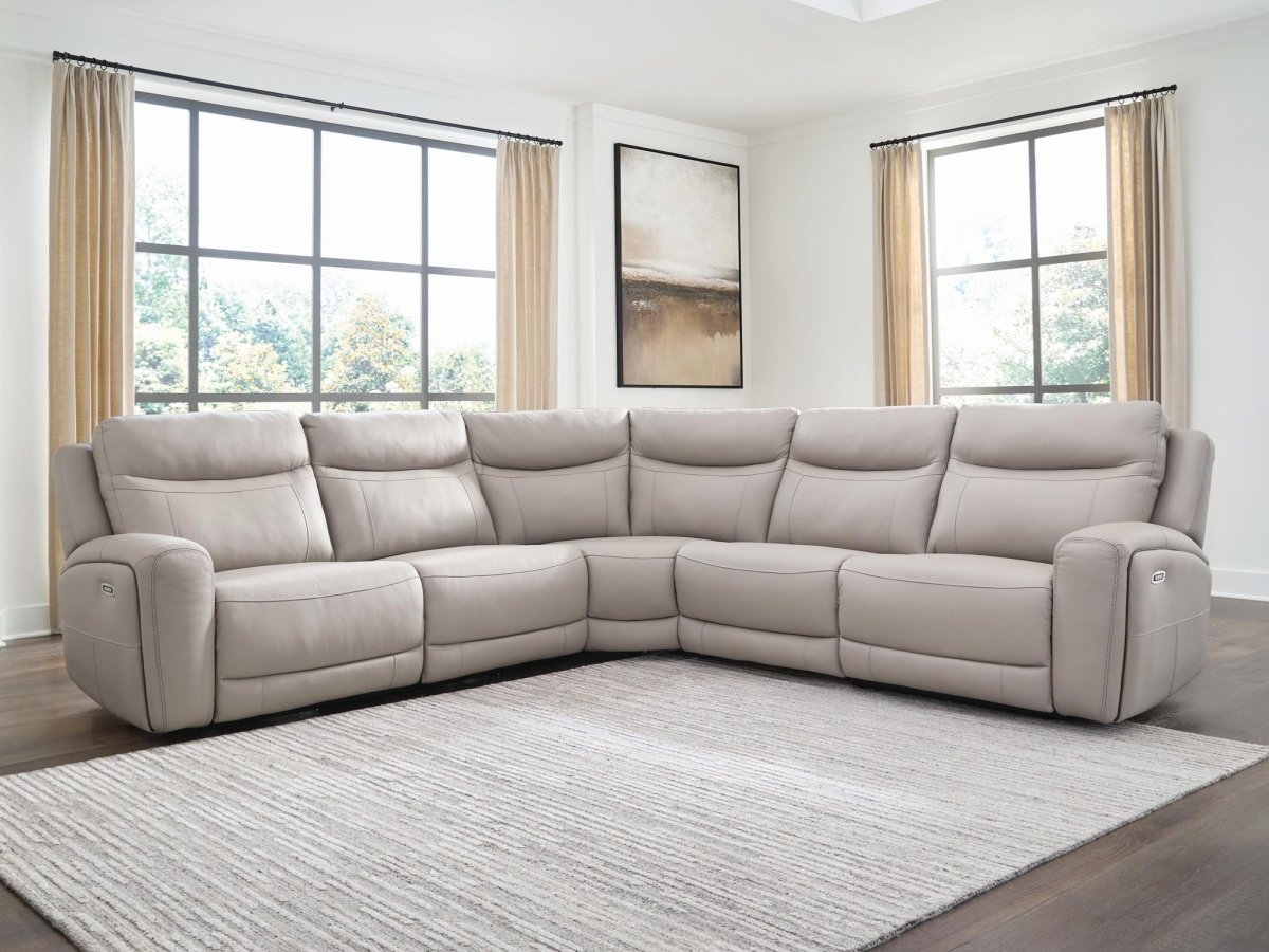 Gravier - Reclining Sectional Reclining Sectionals by Benchcraft® - Walls Furniture & Mattress