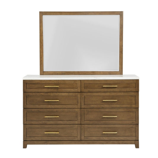 Devonshire - Mirror - Cognac Mirrors by New Classic - Walls Furniture & Mattress