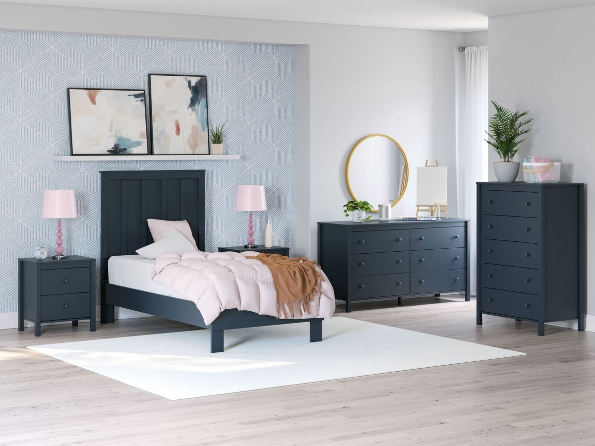 Simmenfort - Platform Bedroom Set 3 Piece Bedroom Sets by Signature Design by Ashley® - Walls Furniture & Mattress