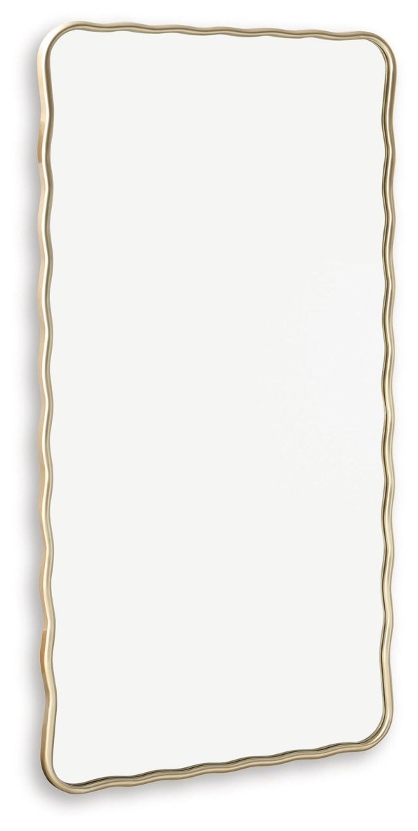 Brenthill - Accent Mirror - Gold Accent Mirrors by Signature Design by Ashley® - Walls Furniture & Mattress
