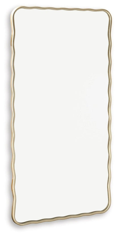 Brenthill - Accent Mirror - Gold Accent Mirrors by Signature Design by Ashley® - Walls Furniture & Mattress