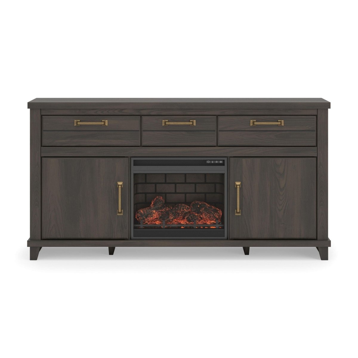 Brazen Valley - TV Stand With Fireplace Option TV Stands by Signature Design by Ashley® - Walls Furniture & Mattress