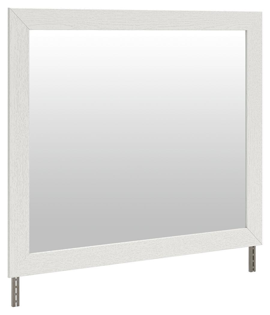 Savonport - Bedroom Mirror - White Mirrors by Benchcraft® - Walls Furniture & Mattress