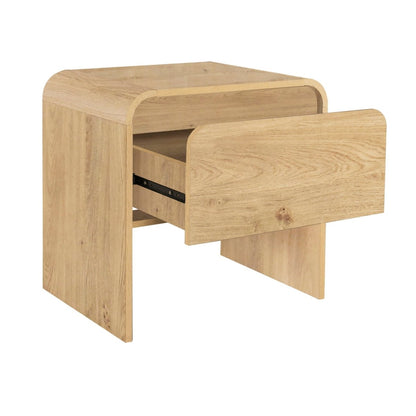Mara - One Drawer End Table / Bedside Table End Tables by New Classic - Walls Furniture & Mattress