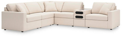 Modmax - Sectional - Oyster Stationary Sectionals by Signature Design by Ashley® - Walls Furniture & Mattress