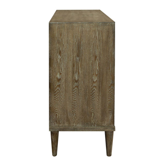Devonshire - 4 Door Accent Cabinet - Light Brown