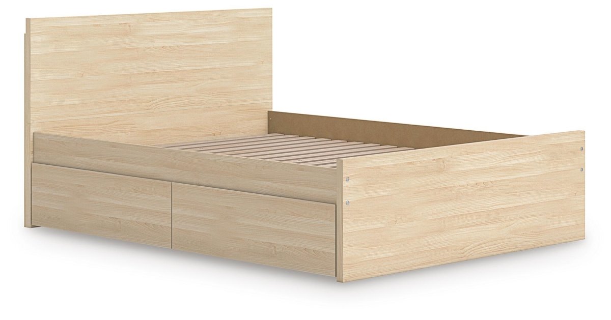 Onita - Panel Platform Bed Storage Beds by Signature Design by Ashley® - Walls Furniture & Mattress