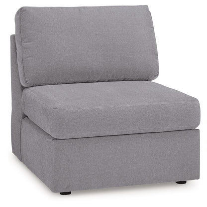 Modmax - L-Shaped Sectional - Granite Stationary Sectionals by Signature Design by Ashley® - Walls Furniture & Mattress