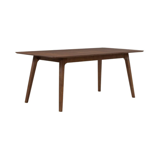 Space Savers - Rectangular Leg Table - Brown Dining Tables by Liberty Furniture - Walls Furniture & Mattress