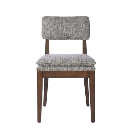 Miller - Side Chair (Set of 2) - Walnut Chair Sets by New Classic - Walls Furniture & Mattress