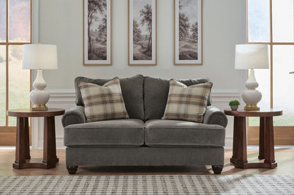 Tallow Creek - Loveseat - Shadow Stationary Loveseats by Signature Design by Ashley® - Walls Furniture & Mattress