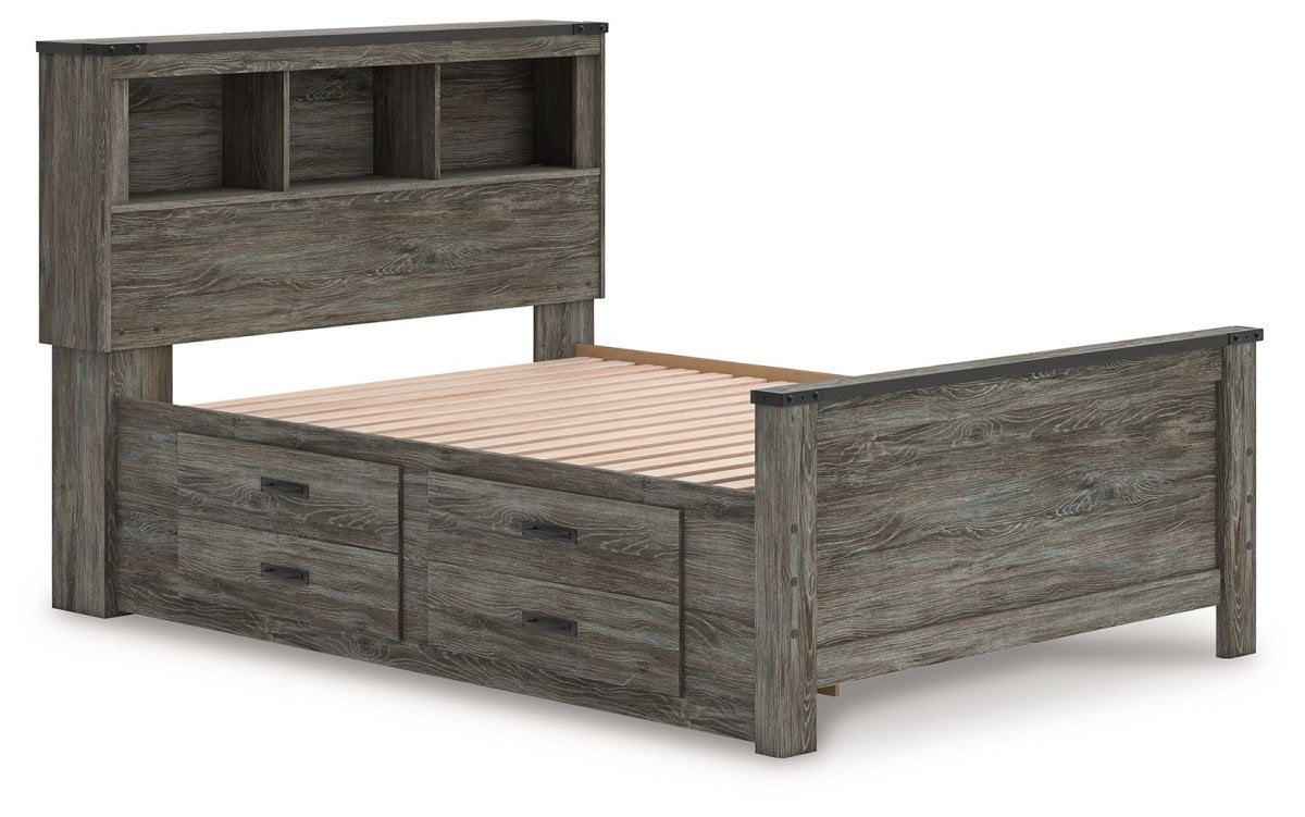 Frandern - Bookcase Panel Bed Storage Beds by Signature Design by Ashley® - Walls Furniture & Mattress