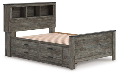 Frandern - Bookcase Panel Bed Storage Beds by Signature Design by Ashley® - Walls Furniture & Mattress