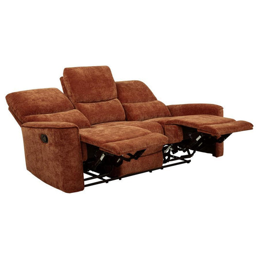 Navarro - Chenille Upholstered Reclining Sofa Reclining Sofas by Coaster Fine Furniture - Walls Furniture & Mattress