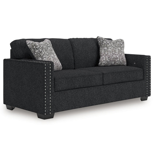 Jasmine Peaks - Sofa - Coal Stationary Sofas by Benchcraft® - Walls Furniture & Mattress