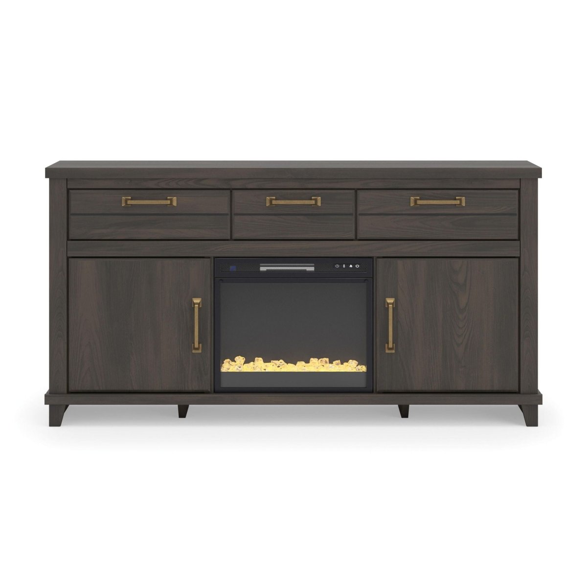 Brazen Valley - TV Stand With Fireplace Option TV Stands by Signature Design by Ashley® - Walls Furniture & Mattress