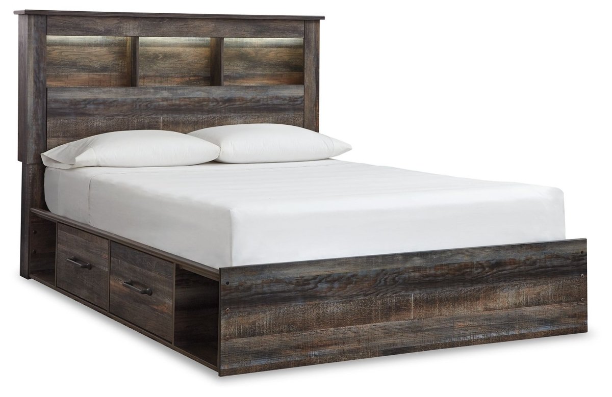 Drystan - Panel Bookcase Bed Panel Beds by Signature Design by Ashley® - Walls Furniture & Mattress