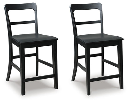 Greddinton - Barstool (Set of 2) Stool Sets by Signature Design by Ashley® - Walls Furniture & Mattress