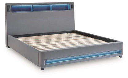 Verishaw - Upholstered Bed Upholstered Beds by Signature Design by Ashley® - Walls Furniture & Mattress