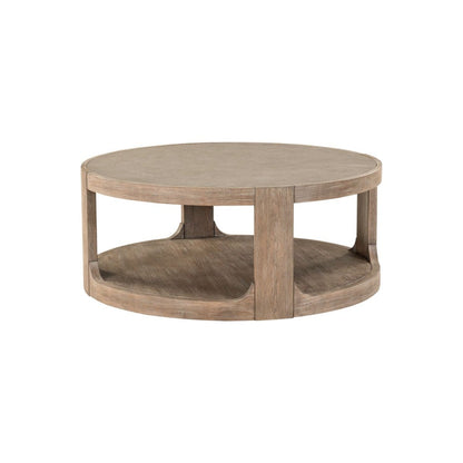 South Bend - Round Cocktail Table - Brown Cocktail Tables by Liberty Furniture - Walls Furniture & Mattress