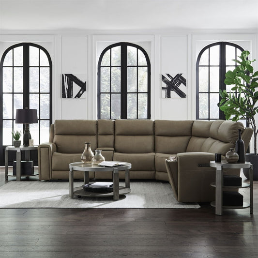 Camden - 6 Piece Sectional Reclining Sectionals by Liberty Furniture - Walls Furniture & Mattress