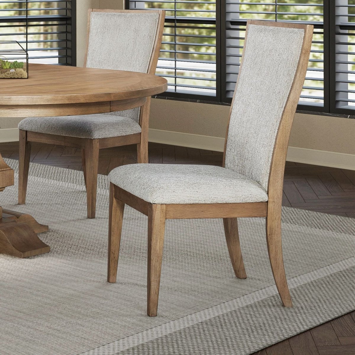 Haven Hills - Upholstered Side Chair (RTA) - Camel Beige Side Chairs by Liberty Furniture - Walls Furniture & Mattress