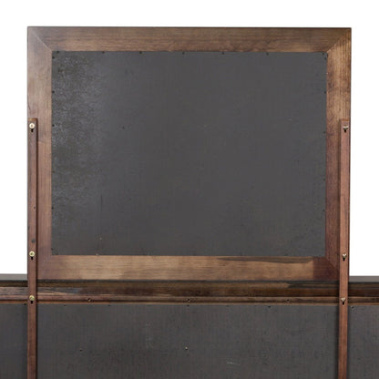 Saddlebrook - Mirror - Dark Brown Bedroom Mirrors by Liberty Furniture - Walls Furniture & Mattress