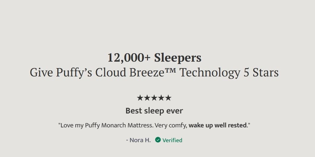 Puffy Monarch Twin XL Mattress Hybrid Hybrid Mattresses by Puffy - Walls Furniture & Mattress