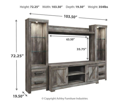 Wynnlow - Home Entertainment Set Entertainment Centers by Signature Design by Ashley® - Walls Furniture & Mattress