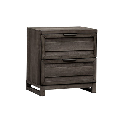Tanners Creek - Nightstand - Dark Gray Accent Nightstands by Liberty Furniture - Walls Furniture & Mattress