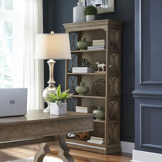 Simply Elegant - Bookcase - Light Brown Standard Bookcases by Liberty Furniture - Walls Furniture & Mattress