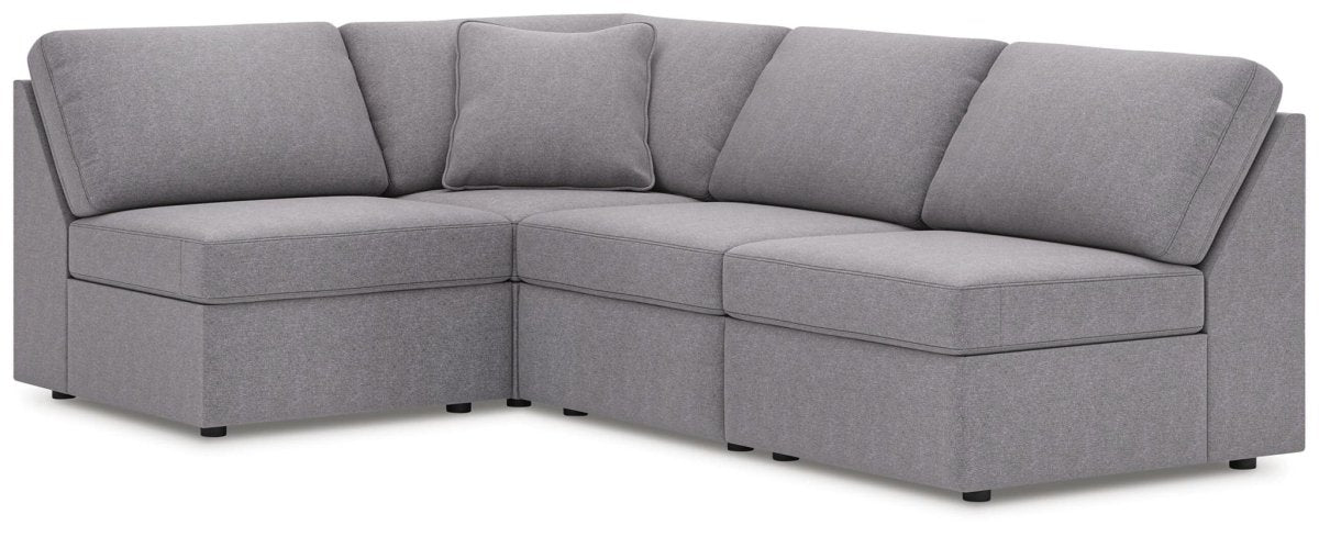 Modmax - Sectional - Granite Stationary Sectionals by Signature Design by Ashley® - Walls Furniture & Mattress