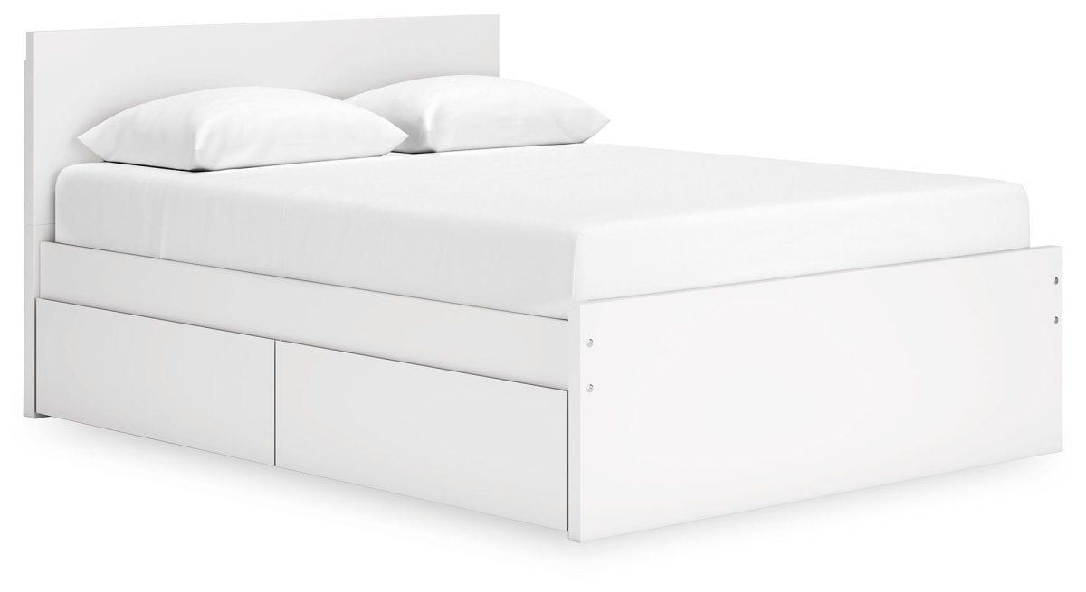Onita - Panel Platform Bed Storage Beds by Signature Design by Ashley® - Walls Furniture & Mattress