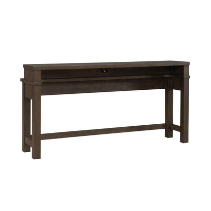 Cascade Falls - Console Bar Table - Satin Espresso Console Tables by Liberty Furniture - Walls Furniture & Mattress