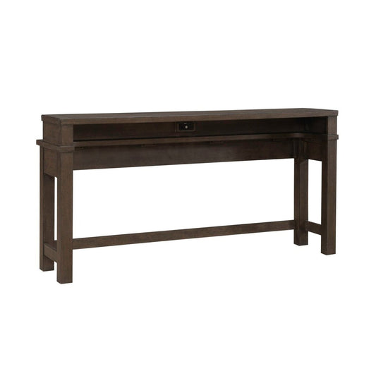 Cascade Falls - Console Bar Table - Satin Espresso Console Tables by Liberty Furniture - Walls Furniture & Mattress
