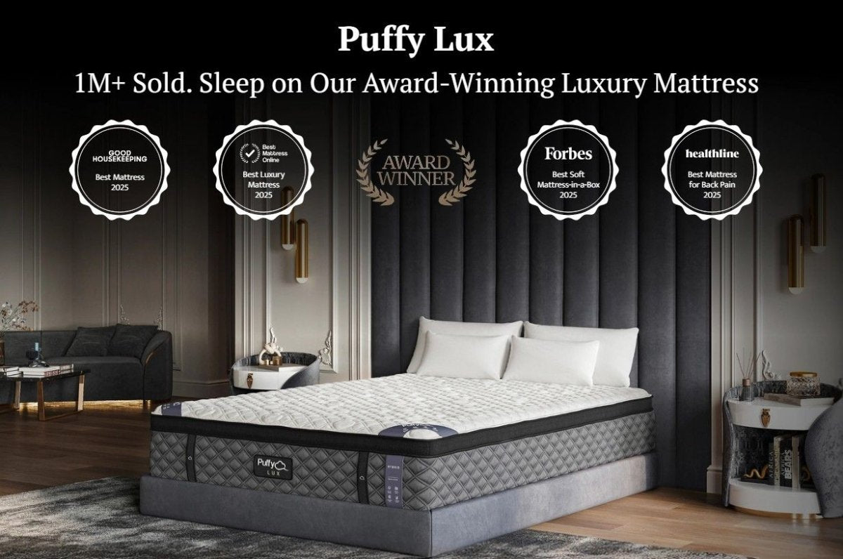 Puffy Lux Full Hybrid Mattress Hybrid Mattresses by Puffy - Walls Furniture & Mattress